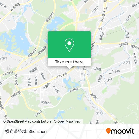 横岗眼镜城 map