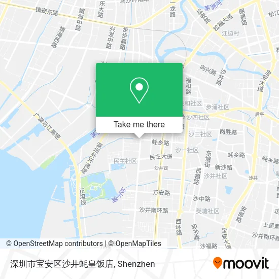 深圳市宝安区沙井蚝皇饭店 map