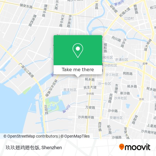 玖玖翅鸡翅包饭 map