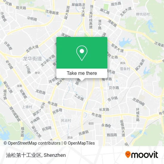 油松第十工业区 map