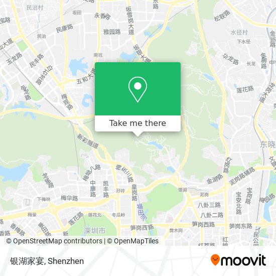 银湖家宴 map