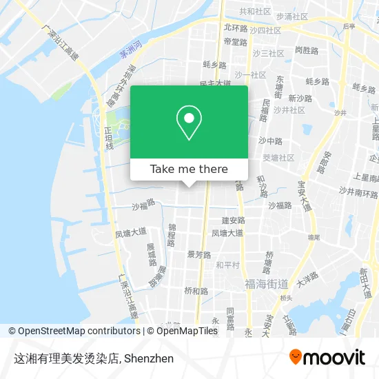 这湘有理美发烫染店 map