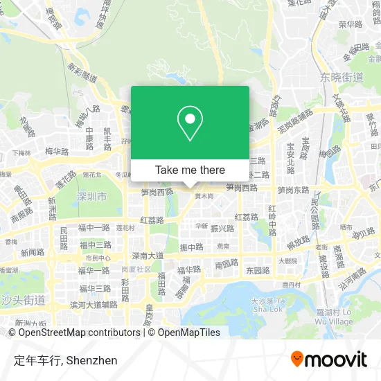 定年车行 map