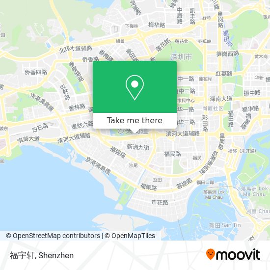 福宇轩 map