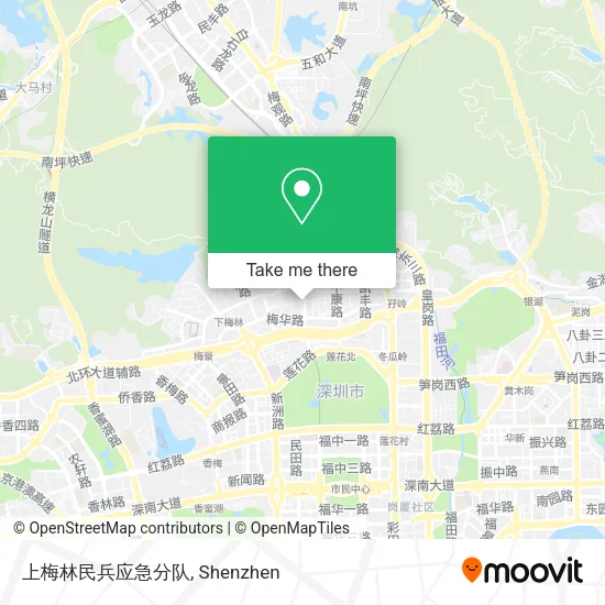 上梅林民兵应急分队 map