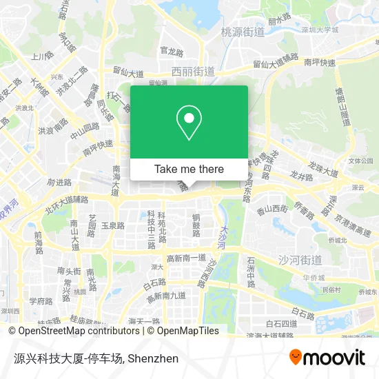 源兴科技大厦-停车场 map