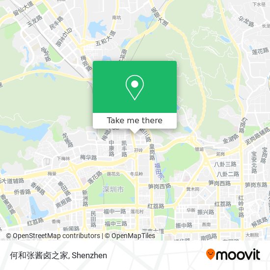 何和张酱卤之家 map