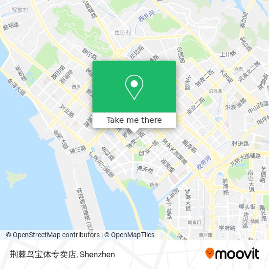 荆棘鸟宝体专卖店 map