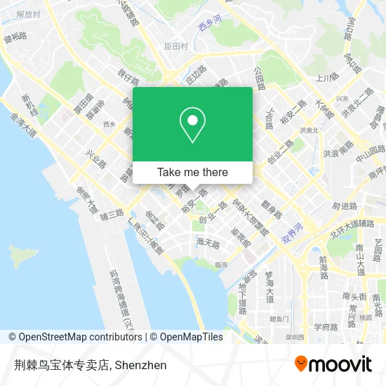 荆棘鸟宝体专卖店 map