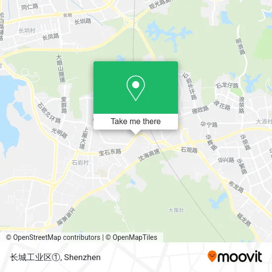 长城工业区① map