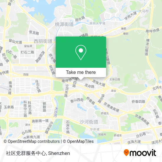 社区党群服务中心 map
