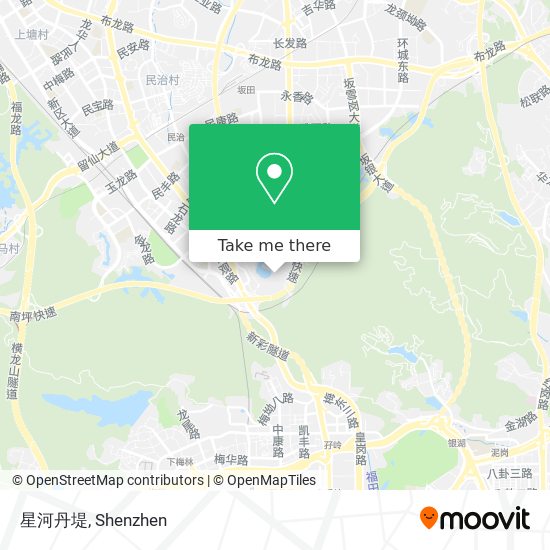 星河丹堤 map