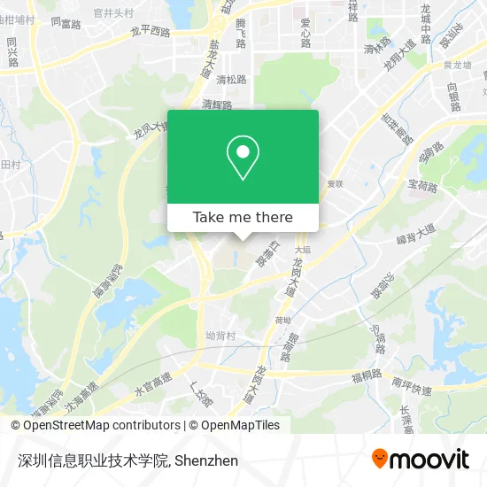 深圳信息职业技术学院 map