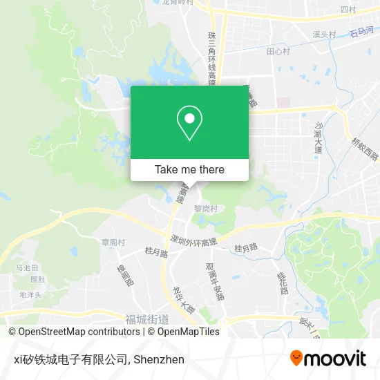 xi矽铁城电子有限公司 map