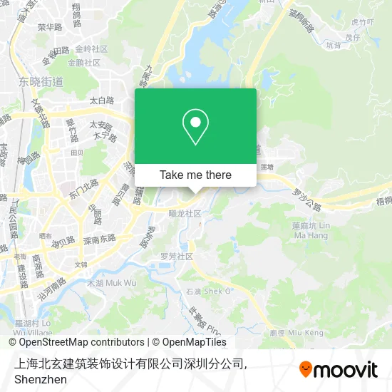 上海北玄建筑装饰设计有限公司深圳分公司 map