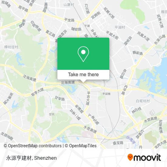 永源亨建材 map