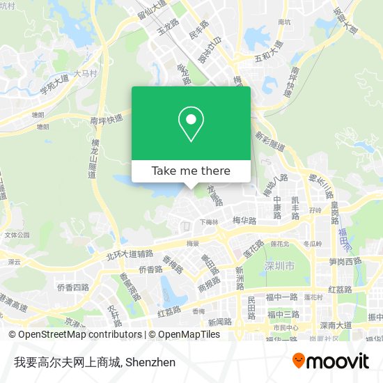 我要高尔夫网上商城 map