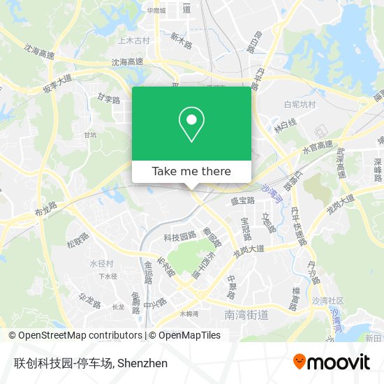 联创科技园-停车场 map