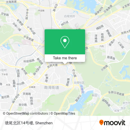 塘尾北区14号楼 map