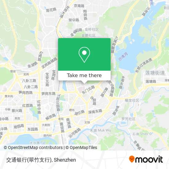 交通银行(翠竹支行) map