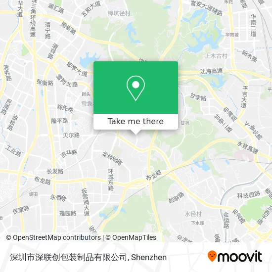 深圳市深联创包装制品有限公司 map
