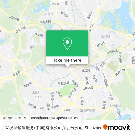采埃孚销售服务(中国)有限公司深圳分公司 map