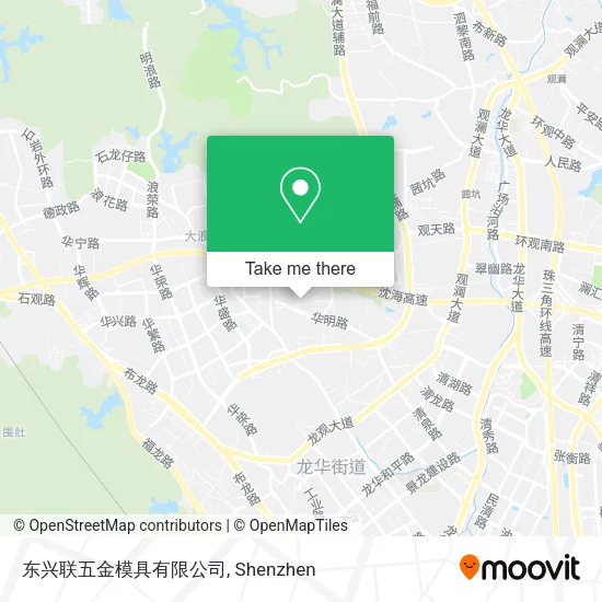 东兴联五金模具有限公司 map