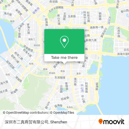 深圳市二真商贸有限公司 map