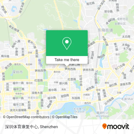 深圳体育康复中心 map