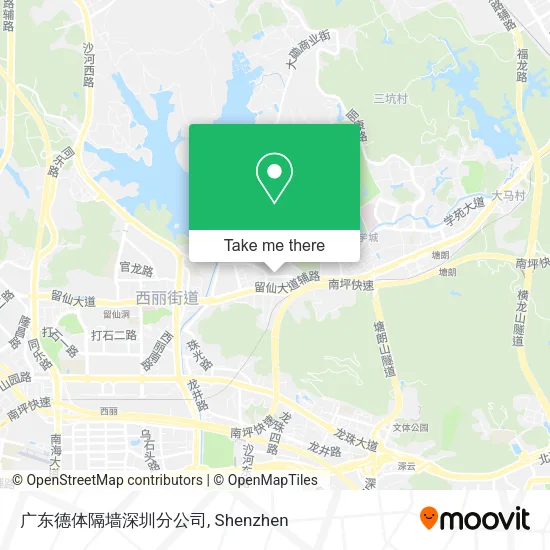 广东德体隔墙深圳分公司 map