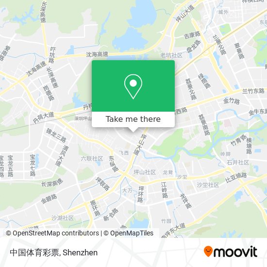 中国体育彩票 map