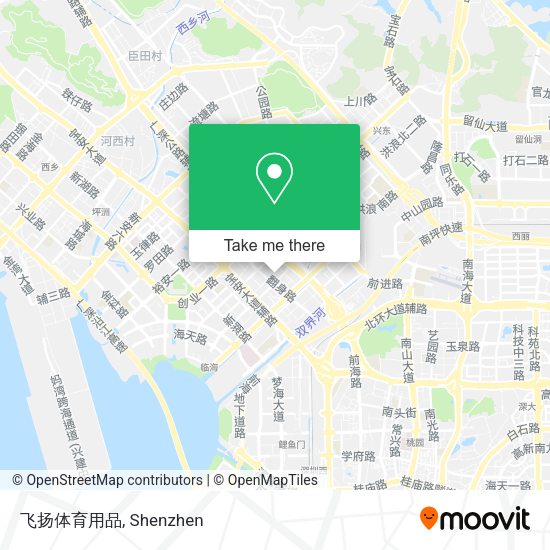 飞扬体育用品 map