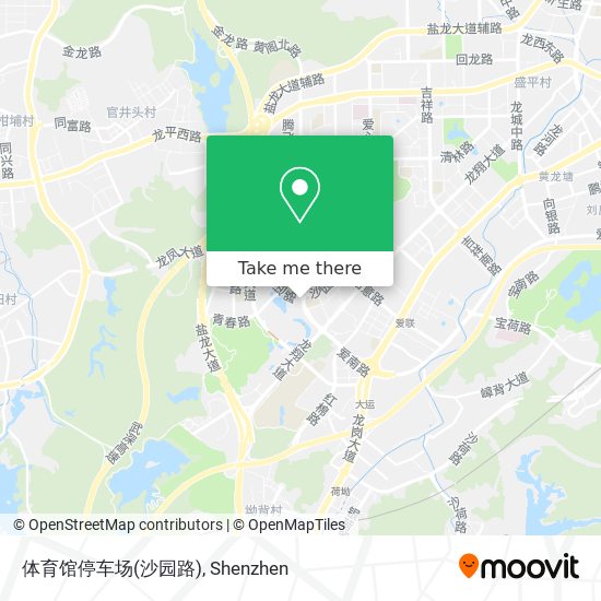 体育馆停车场(沙园路) map