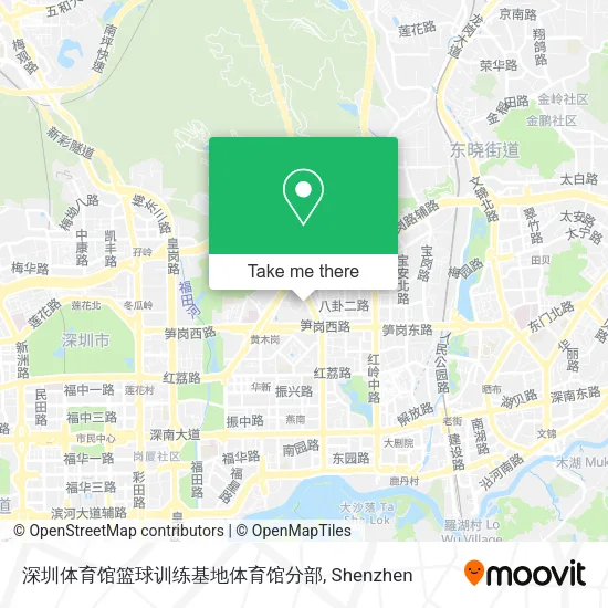 深圳体育馆篮球训练基地体育馆分部 map