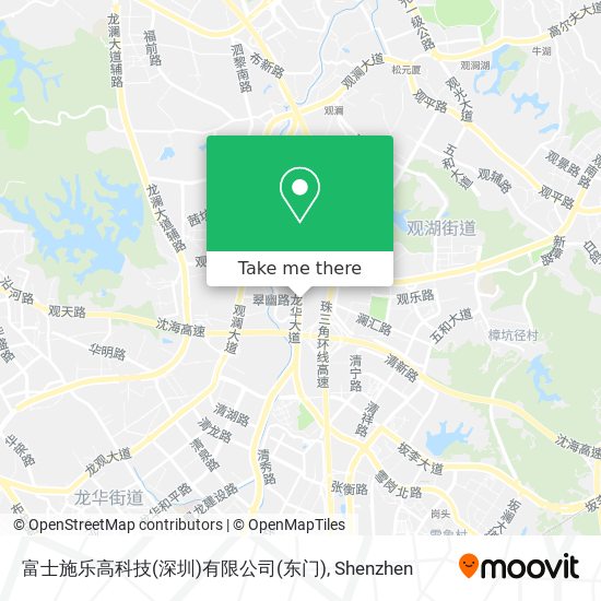 富士施乐高科技(深圳)有限公司(东门) map