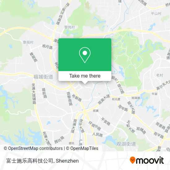富士施乐高科技公司 map