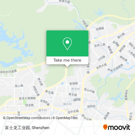 富士龙工业园 map