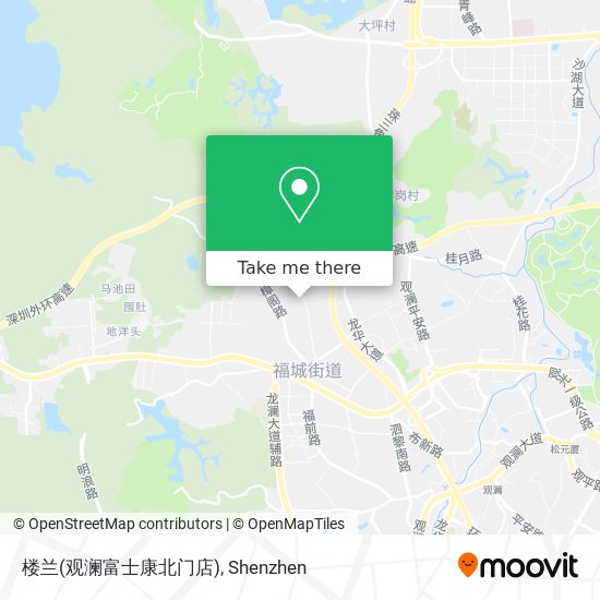 楼兰(观澜富士康北门店) map