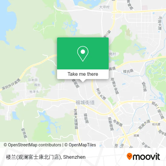 楼兰(观澜富士康北门店) map
