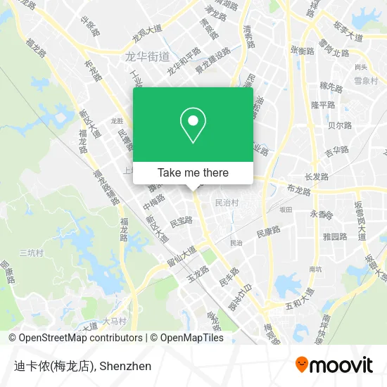 迪卡侬(梅龙店) map