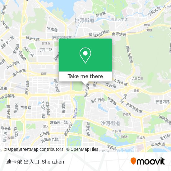 迪卡侬-出入口 map