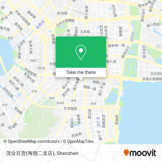 茂业百货(海德二道店) map