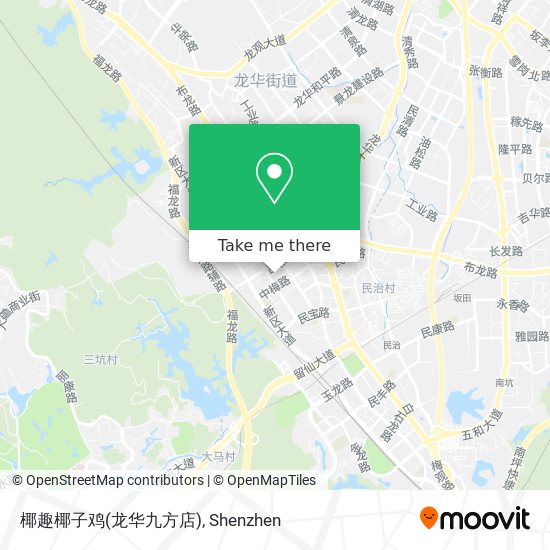 椰趣椰子鸡(龙华九方店) map