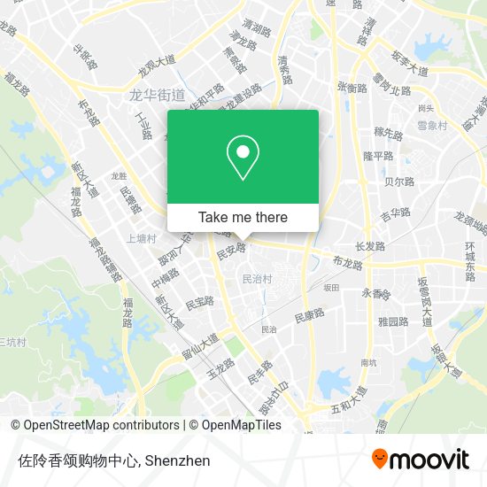 佐阾香颂购物中心 map