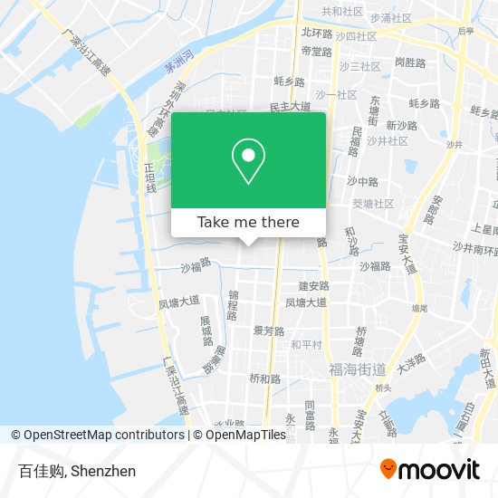 百佳购 map