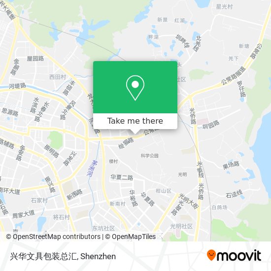 兴华文具包装总汇 map