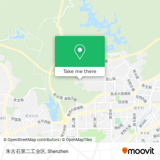 朱古石第二工业区 map