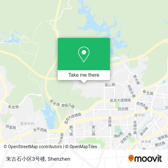 朱古石小区3号楼 map