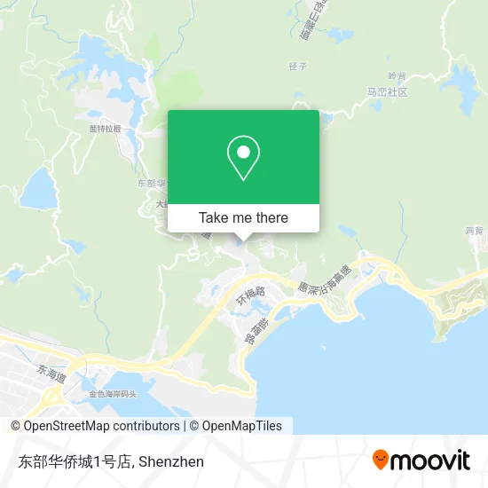东部华侨城1号店 map