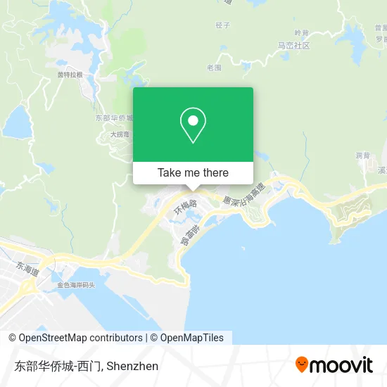 东部华侨城-西门 map